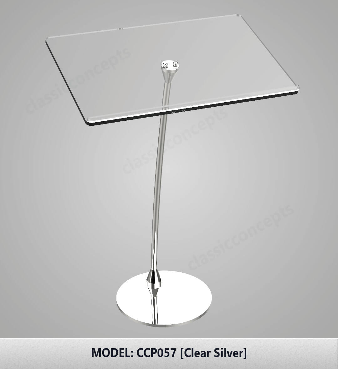 Acrylic Podium Model CCP057 Acrylic Podium Model CCP057