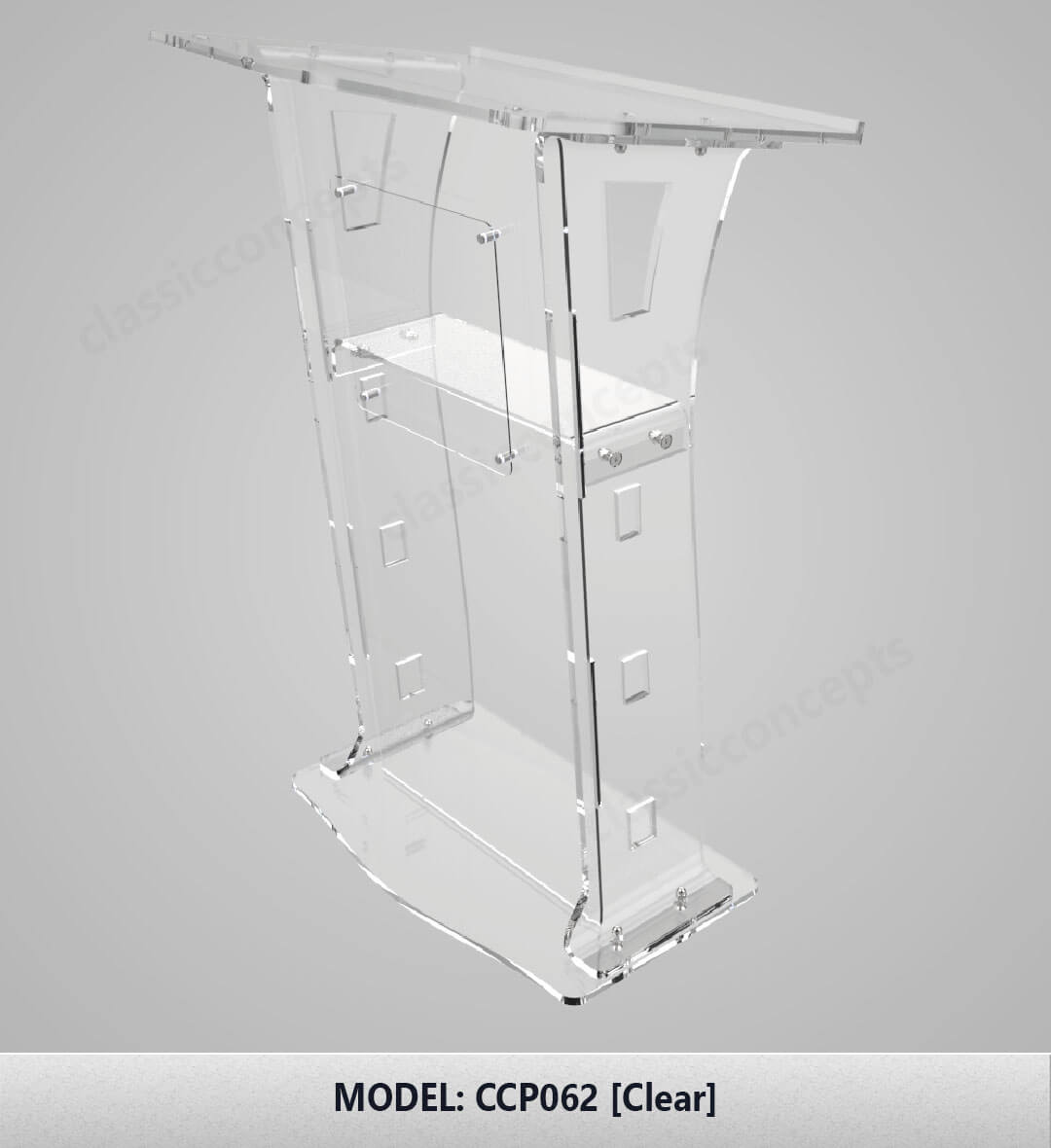 Acrylic Podium Model CCP062 Acrylic Podium Model CCP062