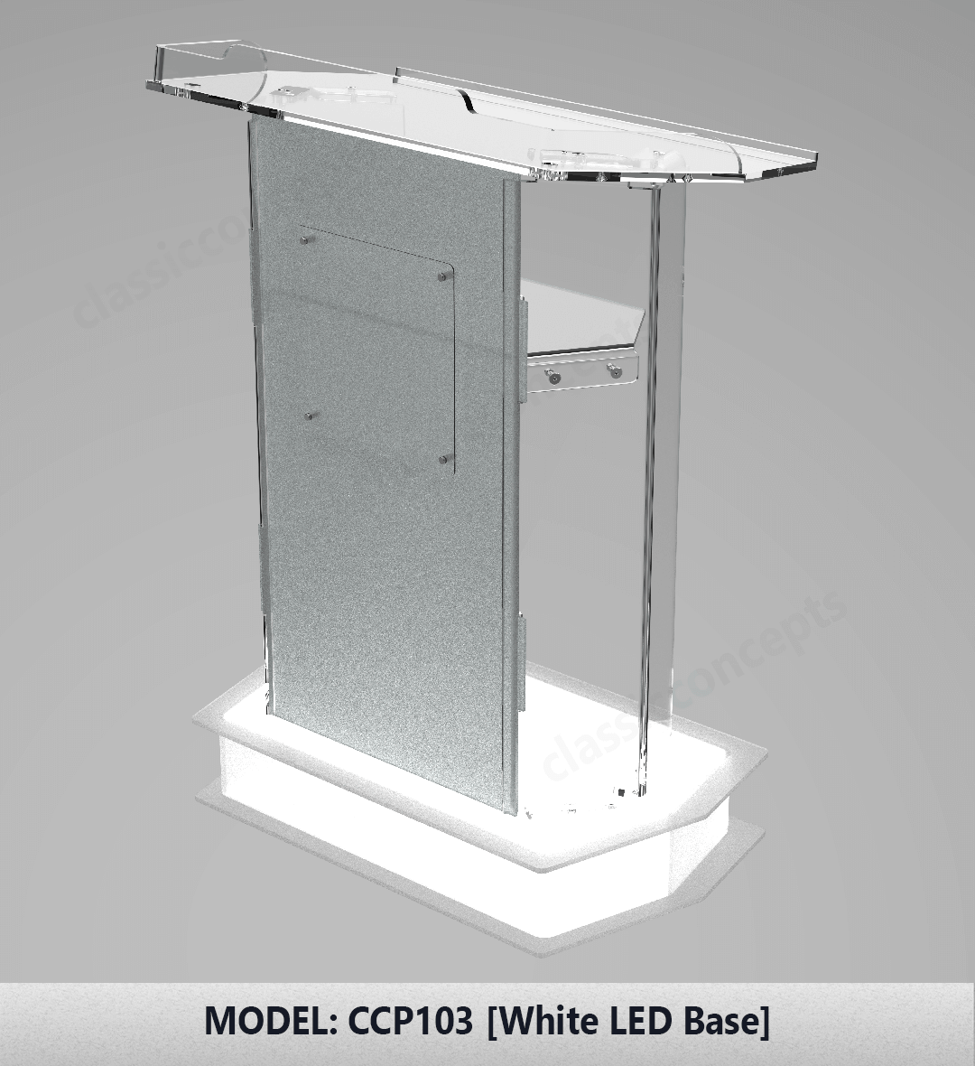 Acrylic Podium Model CCP103 Acrylic Podium Model CCP103