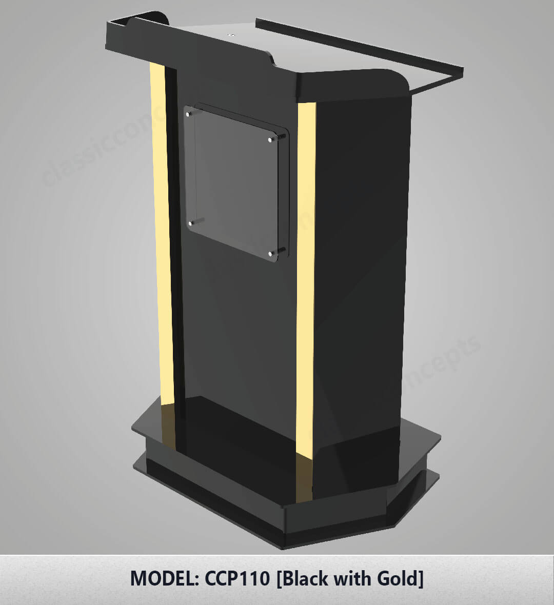 Acrylic Podium Model CCP110 Acrylic Podium Model CCP110